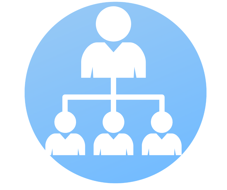 Leaders supporting team